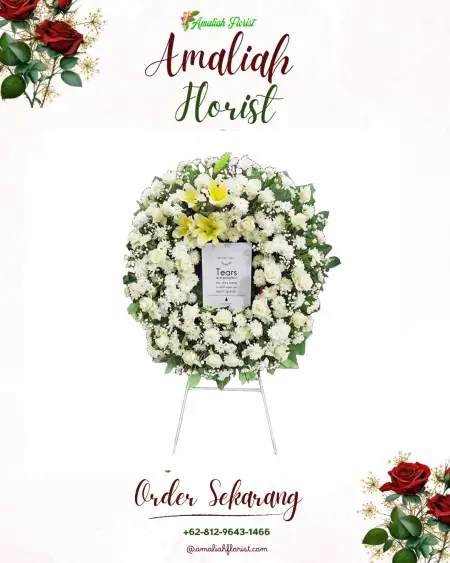 Krans Bunga Duka Tamanarum